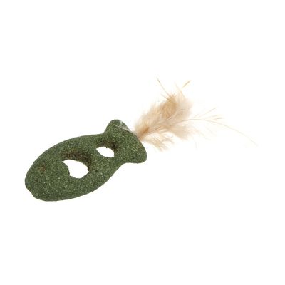 Игрушка для кошек тм VETTA, мята, перо, 16,5 см 