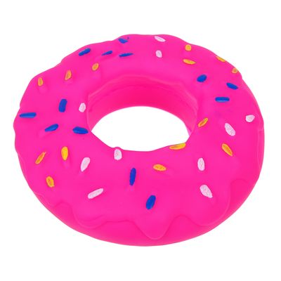 VETTA Игрушка для домашних животных, ПВХ, 13 см, пончик 