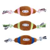 Игрушка для собак тм VETTA с пищалкой, мяч регби, п/э, 35*10см 