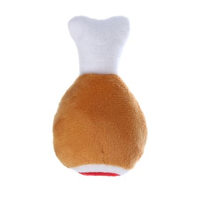 Игрушка для собак тм VETTA, куриная ножка, полиэстер, 12х7,5 см 
