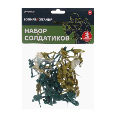 Игровой набор солдатиков ИГРОЛЕНД  36 шт