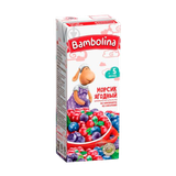Морс «Bambolina» мультиягодный с 5 месяцев