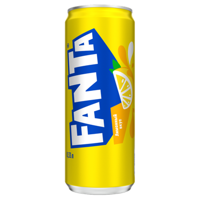 Напиток безалкогольный газированный «FANTA» со вкусом лимона