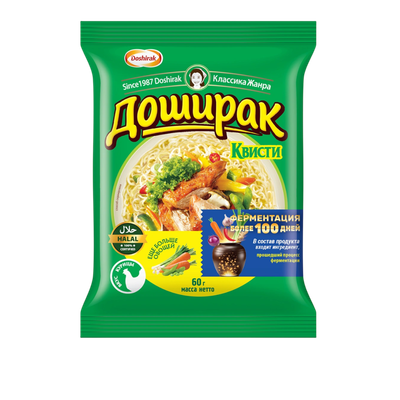 Макаронные изделия «Доширак квисти мини» халяль со вкусом курицы