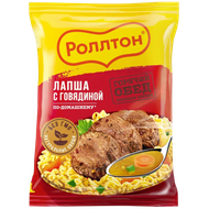 Макаронные изделия «Роллтон» лапша с говядиной по-домашнему - Мир Продуктов №3