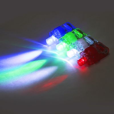 Набор фонариков «ИГРОЛЕНД » Finger light, 3LR44, 4 цвета