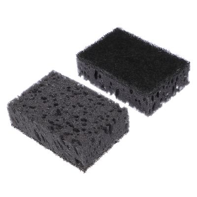 VETTA Набор губок для мытья посуды BLACK, 12 шт, 9,8x6,5x3,1 см, корал 