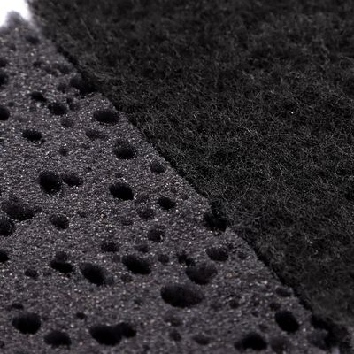 VETTA Набор губок для мытья посуды BLACK, 12 шт, 9,8x6,5x3,1 см, корал 