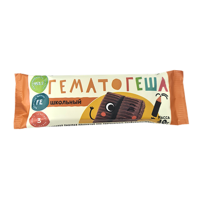 Батончик «Гематогеша» школьный