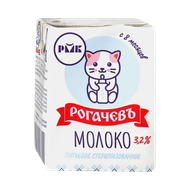 Молоко «Рогачевъ» 3,2% питьевое стерилизованное - Мир Продуктов №4