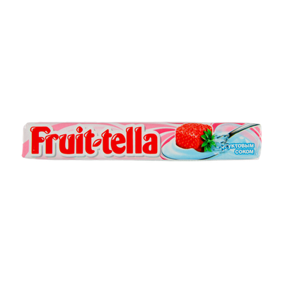 Конфеты жевательные «Fruit-tella» вкус клубничного йогурта