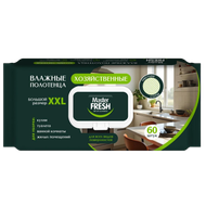 Влажные полотенца «Master fresh» хозяйственные - Мир Продуктов №3