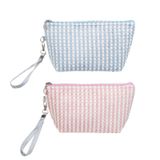 Косметичка трапеция тм ЮL Velveti 23х14х7см, 2 цвета