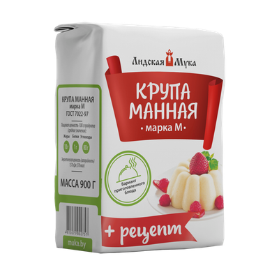 Крупа манная марка М «Лидская мука»