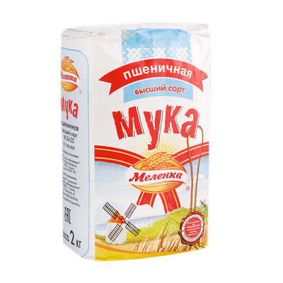 Мука пшеничная «Меленка» в/с М54-25
