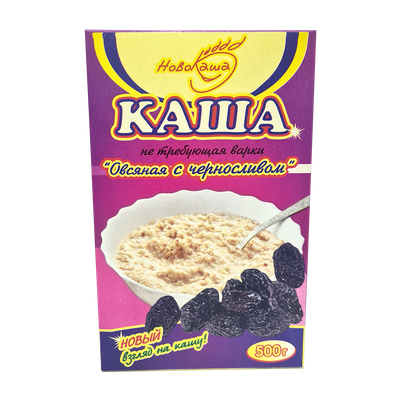 Каша «Овсяная с черносливом» не требующая варки