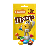 Драже «M&M's» с арахисом и молочным шоколадом
