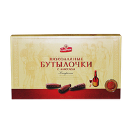 Конфеты «Шоколадные бутылочки» с ликером - Мир Продуктов №4