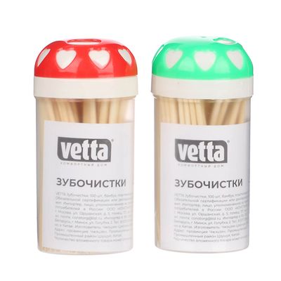 Зубочистки «VETTA» 100шт