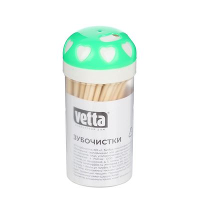 Зубочистки «VETTA» 100шт
