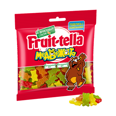 Мармелад жевательный «Fruittella» Медвежата