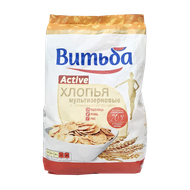 Хлопья мультизерновые «Витьба» с пшеничными зародышами - Мир Продуктов №3