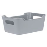 Корзинка универсальная "Mango" 2,4л. 230х160х90мм (серый) 
