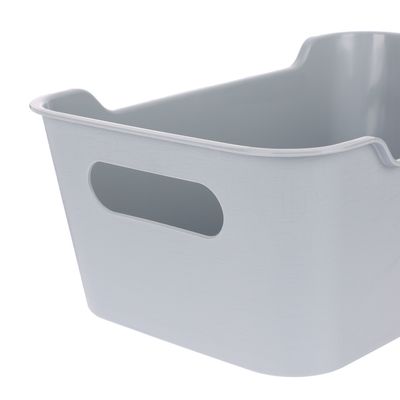 Корзинка универсальная "Mango" 4,1л. 290х180х105мм (серый) 
