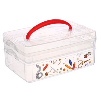 Бокс универсальный "MULTI BOX" 2 секции, 245х160х105мм, (1л+2л) 