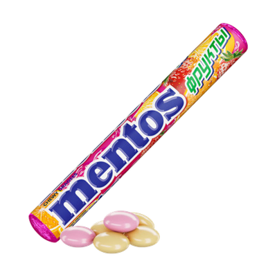 Драже жевательное «Mentos» со вкусом фруктов