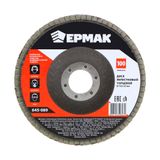 Диск лепестковый ЕРМАК торцевой 22*125 р100