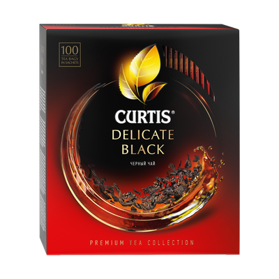 Чай черный «Curtis» Delicate black 100 пакетиков