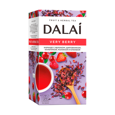 Чайный напиток «Dalai» Very Berry 25 пакетиков