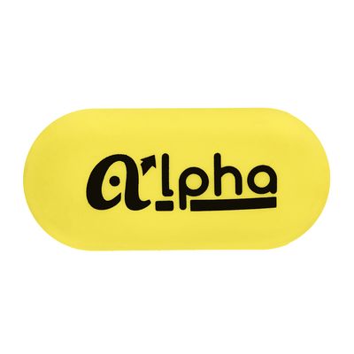Ластик ClipStudio Альфа 5,7х2,6х1,2см, овальный, цветной, улучшенное стирание, 3 цвета