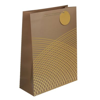 Пакет тм Fntastic подарочный, с шильдиком, XXL 40x30x12см, тиснение, бумага 