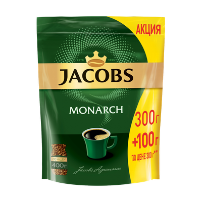 Кофе «Jacobs» Monarch растворимый сублимированный