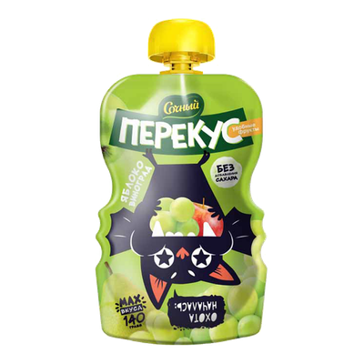 Пюре «Сочный перекус» из яблок, груш и винограда