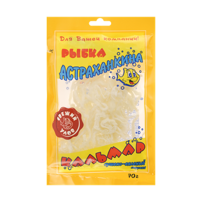 Кальмар сушено-вяленый «Астраханкина рыбка» стружка