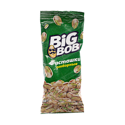 Фисташки жареные «Big Bob» отборные соленые