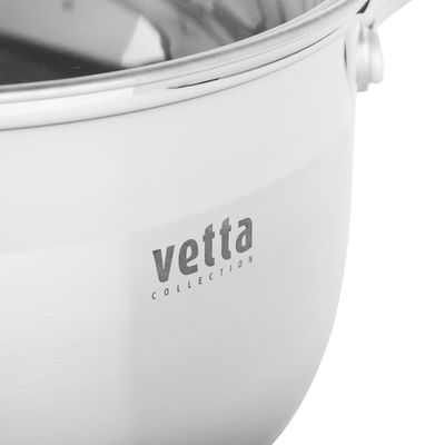 Кастрюля «VETTA» Берн  со стеклянной крышкой, 2,6л