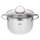 Кастрюля «VETTA» Бирмингем со стеклянная крышкой, 3,6л