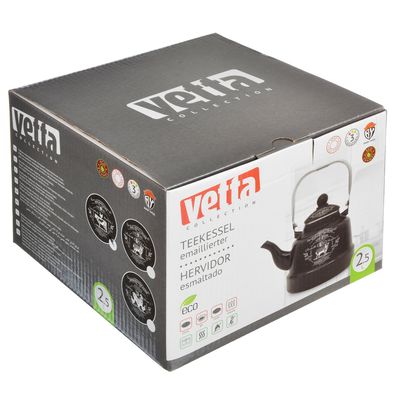 Чайник «VETTA» Ранчо  эмалированный 2,5 л, 3 дизайна, индукция