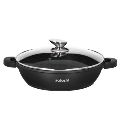 Сотейник с крышкой «SATOSHI»Лион 3,8л d28х7,5см