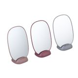  Зеркало настольное с подставкой«ЮНИLOOK Иллюзия»21х15см, 3 цвета