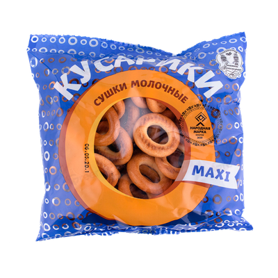 Сушки «Кусарики» MAXI молочные