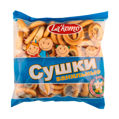 Сушки «La'komo» с ароматом ванилина