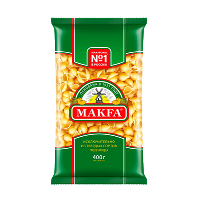 Макаронные изделия «Makfa» ракушки гр. А в/с