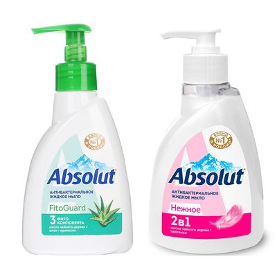Мыло жидкое ABSOLUT антибактериальное FitoGuard 250