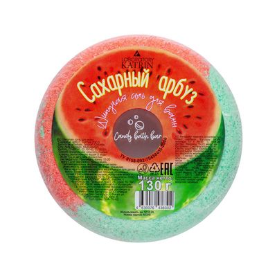 Соль для ванн шипучая Пончик Candy bath bar, 4 вида, 130 г