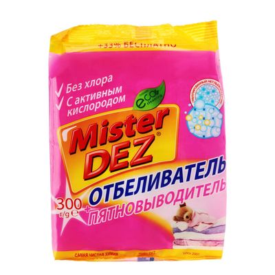 Отбеливатель-пятновыводитель MISTER DEZ с активным кислородом